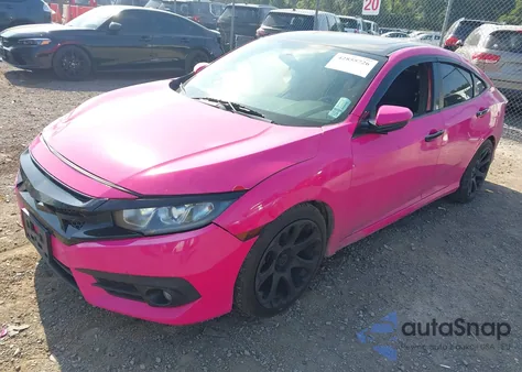 2016 Honda Civic Ex из США, поврежденный, VIN 2HGFC1F34GH656671